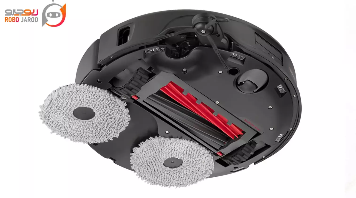 برس اصلی دوگانه و برس کناری جارو رباتیک Roborock Qrevo Master