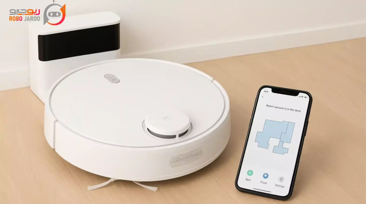 اپلیکیشن جارو رباتیک دریم