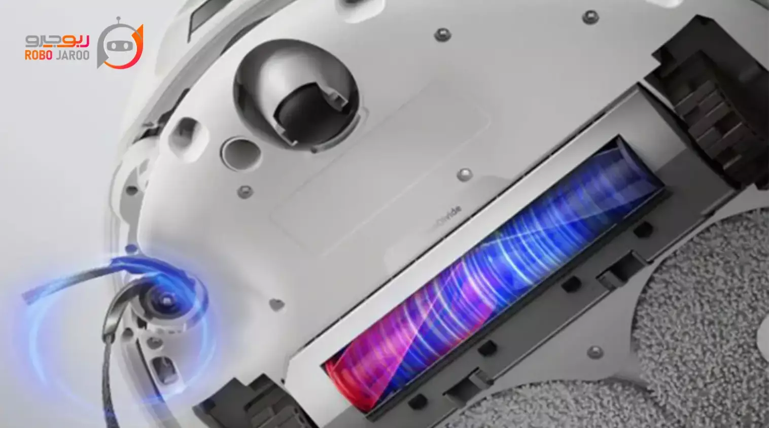 قدرت مکش جارو رباتیک Roborock Qrevo Edge