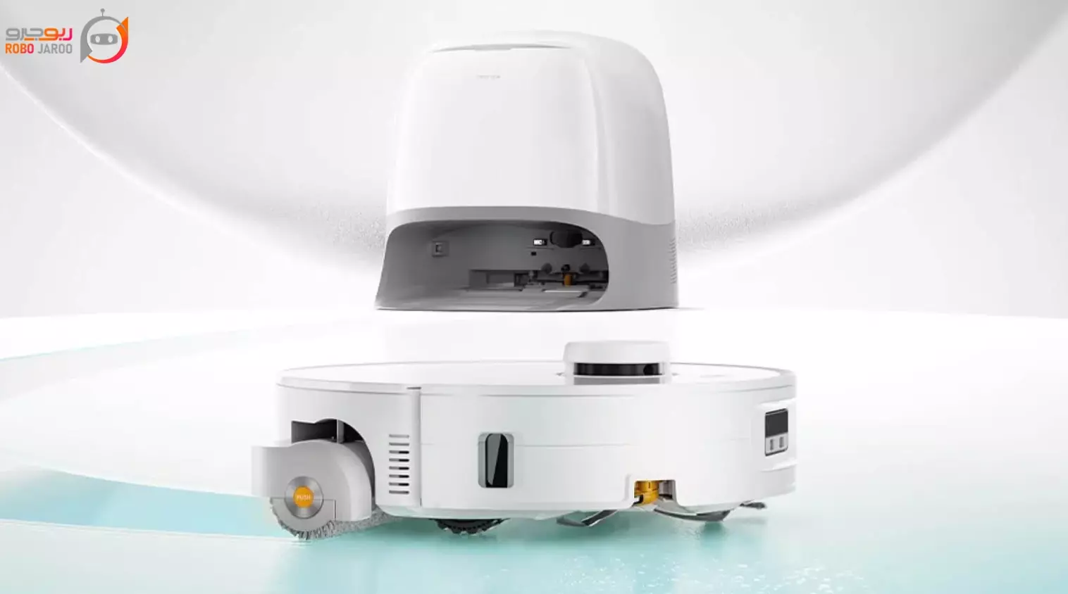 جارو رباتیک Roborock Qrevo Curv 2