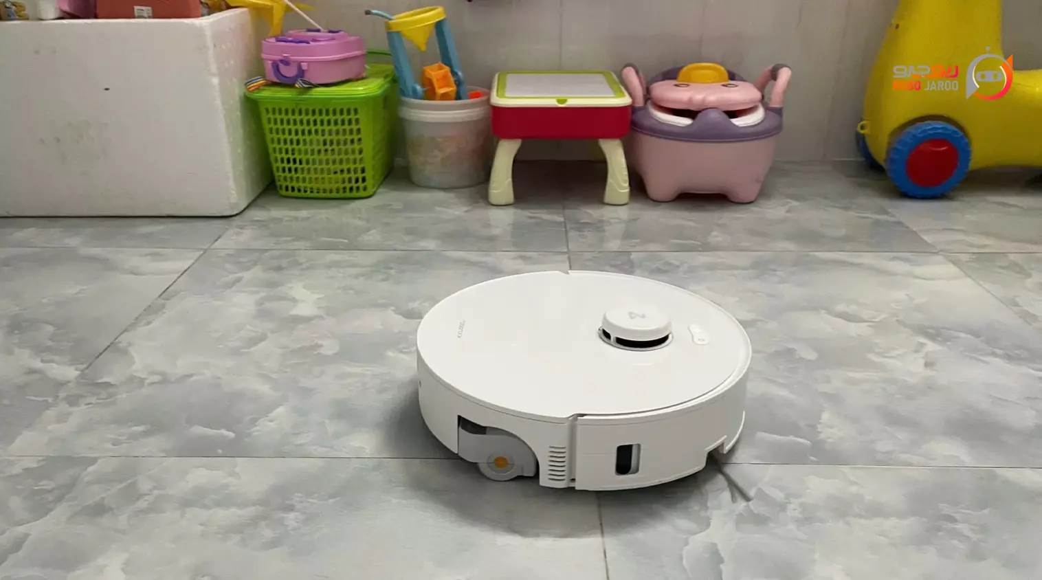 دوربین و هوش مصنوعی جارو رباتیک Roborock Qrevo Curv 2