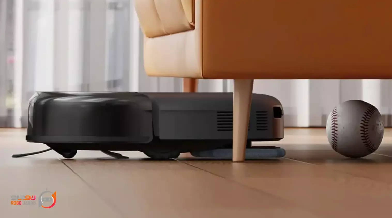 اندازه کوتاه جارو رباتیک