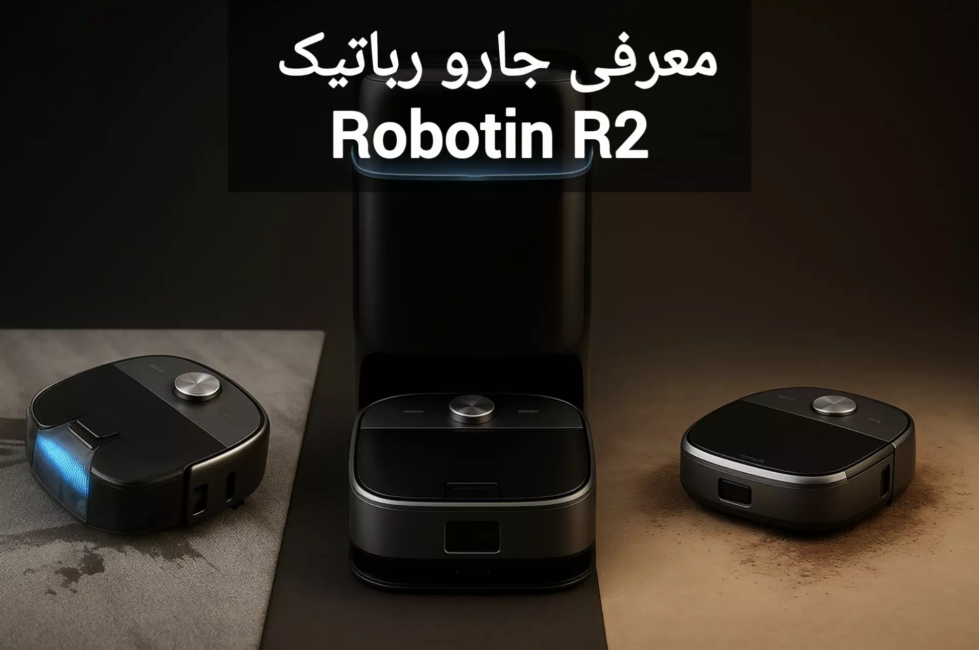 معرفی جارو رباتیک Robotin R2؛ اولین ربات جاروبرقی که می‌تواند فرش بشوید!