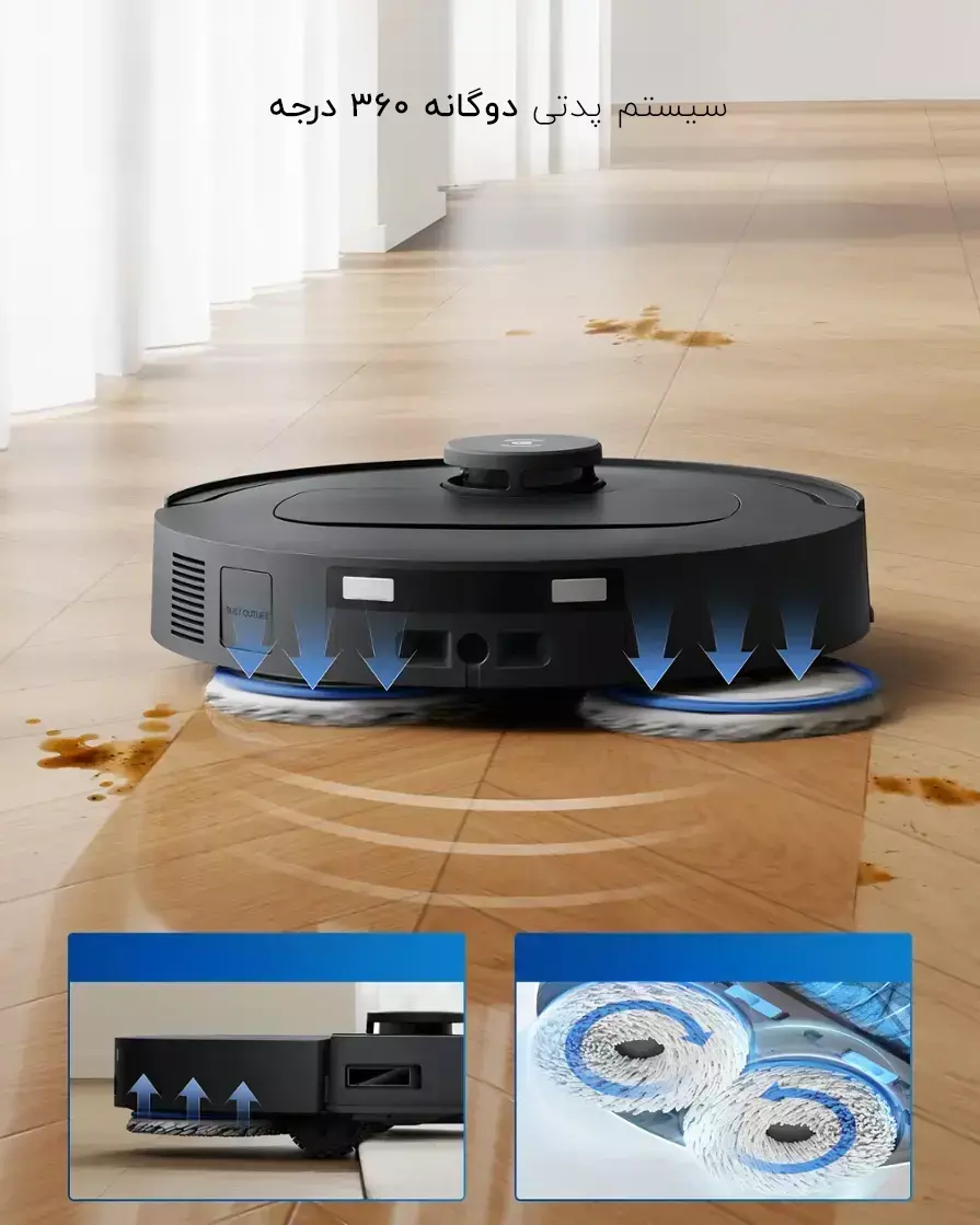 جارورباتیک برند اکووکس : مدل ecovacs t30c
